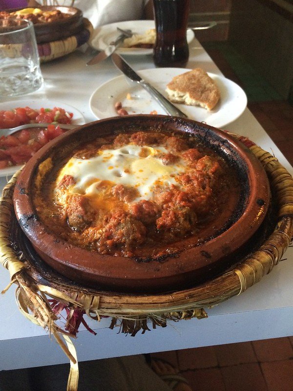 Tagine Eggs Cheese Kafta