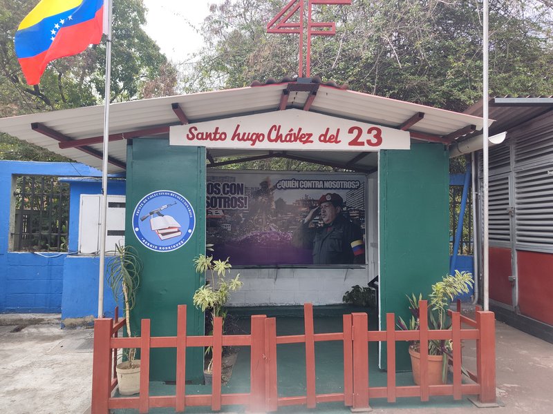 Chavez Schrein in Caracas