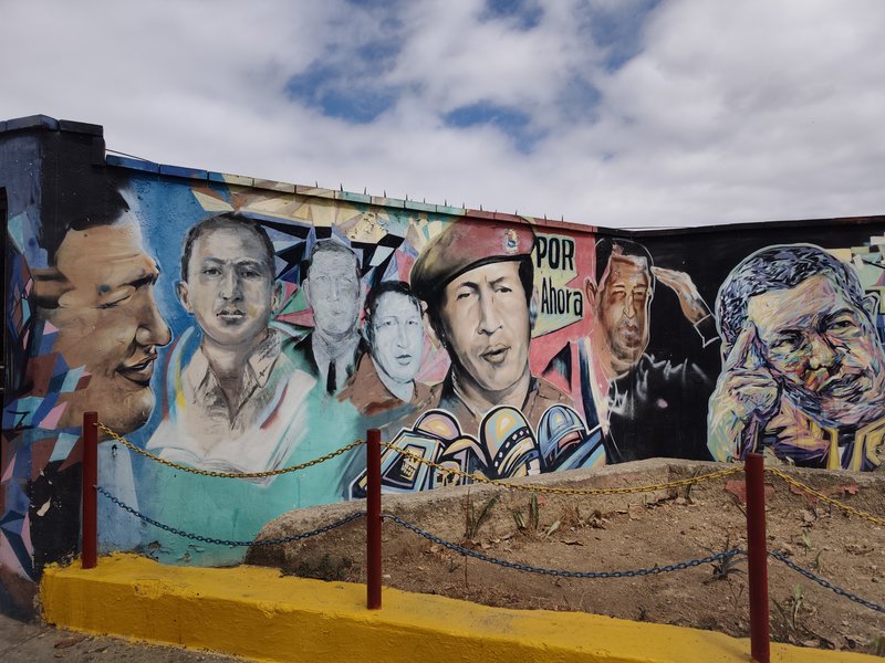 Mural at Chavez Mausoleum