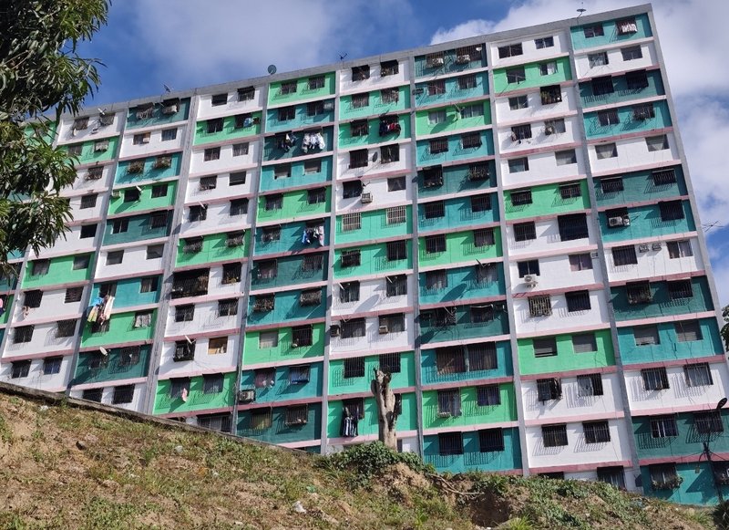 Wohnblock in 23 de Enero