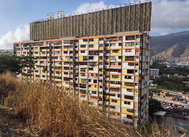 Aussicht von den Bars in 23 de Enero