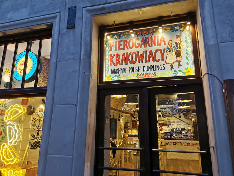 Restaurant selling Perogi