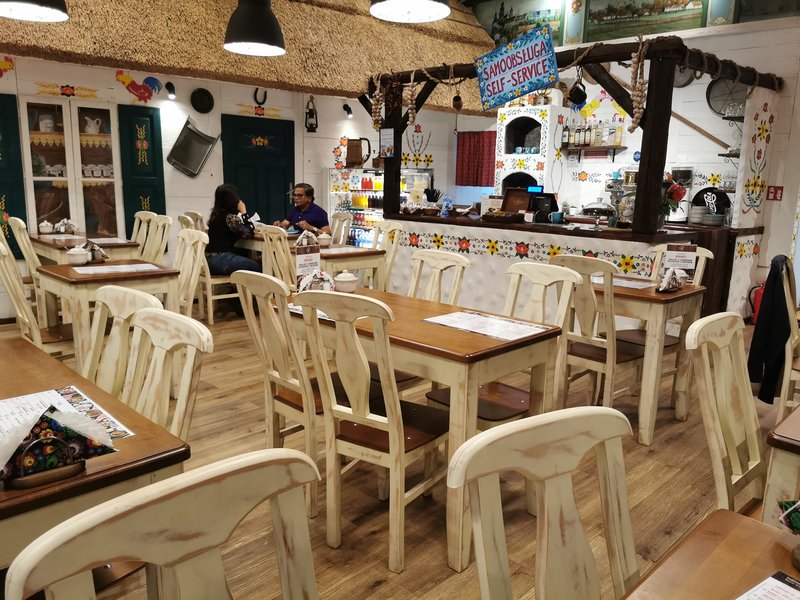 tables in Pierogarnia Krakowiacy restaurant