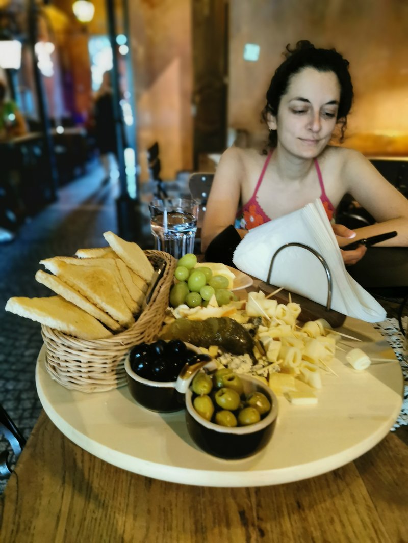 Krokodyli cheese board