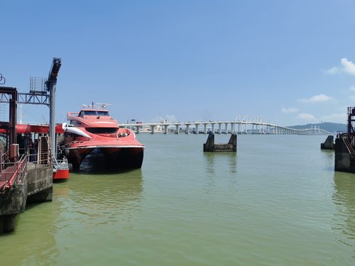 Catamaran Turbojet Ferry Hong Kong to Macau